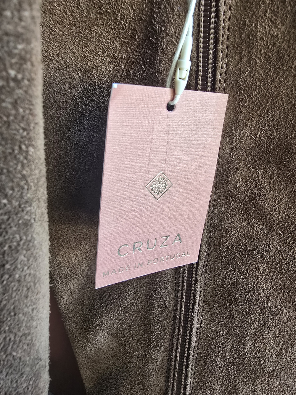Geniuine Leather Suede Brown Knee High Cruza Boots Size 8 NWT - Picture 3 of 10